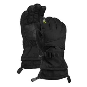 HEAD Junior Waterproof Windproof Ski Gloves w/Sorona Insulation, 6-10 Medium, BK - Picture 1 of 7