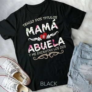 Womens Camisa Para Mama y Abuela Blusa para Dia de Madres Unisex Form T-shirt - Picture 1 of 11