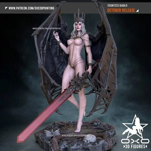 Countess NSFW (1) 1/12 resin model kit and base OXO - Bild 1 von 5
