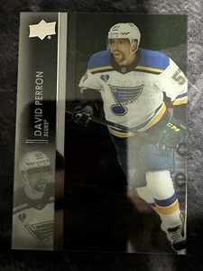 2021-22 Upper Deck Clear Cut Parallel 156 David Perron St. Louis Blues - Picture 1 of 2