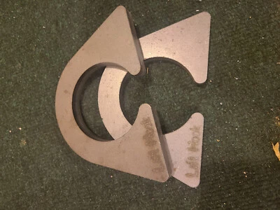 3/4" WELD ON LIFTING EYE - D-RING - SHACKLE MOUNT - TRAILER TIE DOWN - TOW STRAP - Image 1 of 3