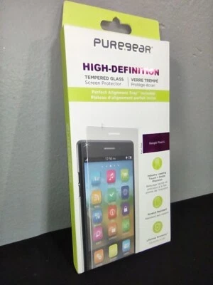 PureGear Google Pixel 4 Clear 9H HD Tempered Glass Display Screen Protector - Image 1 of 4