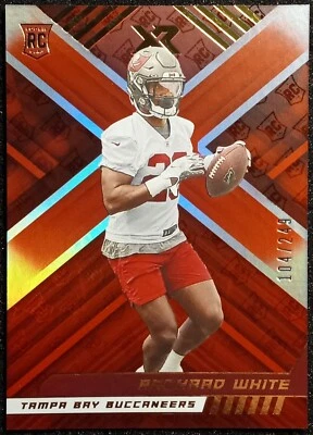 Panini Xr Rachaad 2022 blanco novato Buccaneers logotipo rojo Prizm/249 SP #143 casi nuevo-como nuevo Foto 1 de 2
