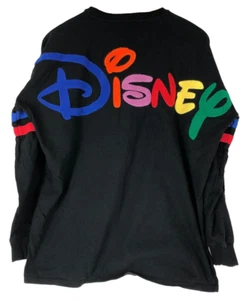 Camiseta Disney Spirit M/L Camisa Orgullo Arco Iris LGBTQ Letras de Aguja Punzón Letras - Imagen 1 de 5