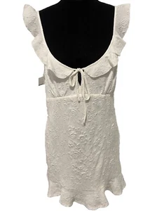 City Triangles Kleid Damen Jrs Ivory Floral Strukturiert Größe XL Neu mit Etikett - Bild 1 von 16