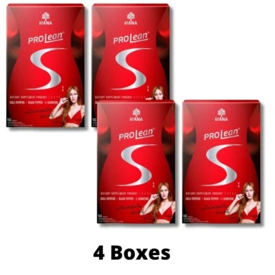 4x MANA Prolean S  Weight Management Natural Dietary Supplement - Image 1 of 4