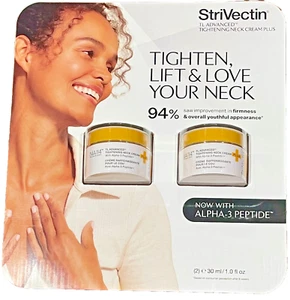NEW StriVectin Peptight-Powered Tightening Neck Serum 2 x 1 fl oz Roller - Picture 1 of 4