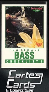 Lista de verificación 1 1992-93 Pro League Bass #99 pesca - Imagen 1 de 2