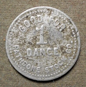 Rathbone (Colorado), Rathbone Stock Co., gut für 1 Tanzstadt nicht aufgeführt - Bild 1 von 2