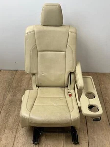 Fits 14-19 TOYOTA HIGHLANDER Rear 2nd Row Captain RH Passenger Seat Tan Leather - Picture 1 of 5