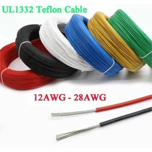12-28AWG UL1332 FEP Stranded Cable Wire 12/13/14/16/18/20/22/24/26/28 AWG 9Color - Picture 1 of 6