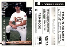 Travis Gilmore 2000 Grandstand Butte Copper Kings #NNO Card *AutographDen*