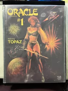 Oracle Magazin #1 Fuß Topas 1986 Oracle Comics Lillard Perez s/w hervorragender Zustand - Bild 1 von 2