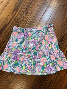 NWT Lilly Pulitzer Debbie Skirt in Turtle Wave Print Sz 12 - Picture 1 of 4