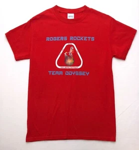 Camiseta roja P297 NASA Rogers Rocket JPL JSC 2001 Mars Team Odyssey Gildan talla S - Imagen 1 de 7