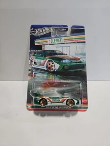 Toyota Supra 7/11 exclusivo Hot Wheels Silver Series 7-Eleven 2025 - Imagen 1 de 5