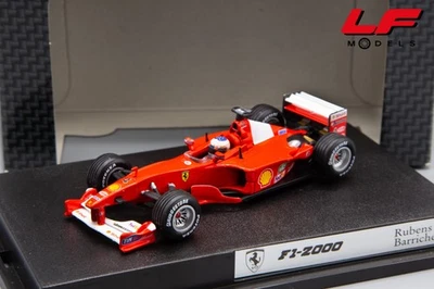 1:43 Ferrari F1-2000 Rubens Barrichello - HotWheels - Immagine 1 di 3