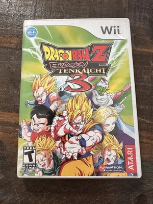 Dragon Ball Z: Budokai Tenkaichi 3 (Nintendo Wii, 2007) COMPLETE! Tested & Works - Image 1 of 4