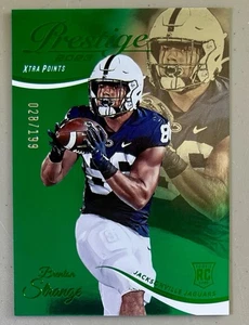 2023 Prestige Rookies Xtra Points Premium Green /199 Brenton Strange Rookie RC - Picture 1 of 2