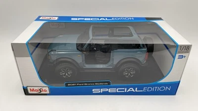  MAI31457 Maisto Ford Bronco Badlands 2021 1/18 - Immagine 1 di 4