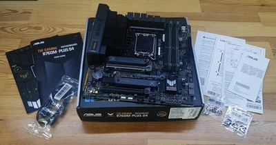 ASUS TUF Gaming B760M-Plus D4 MATX Motherboard - Image 1 of 4