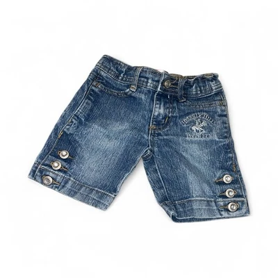 Девочек ясельного возраста Y2K Беверли-Хиллз поло клуб Jean шорты 2T - Изображение 1 из 4