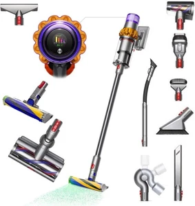 Dyson V15 Detect Total Clean Extra Cordless Vacuum - Yellow/Nickel - Picture 1 of 8