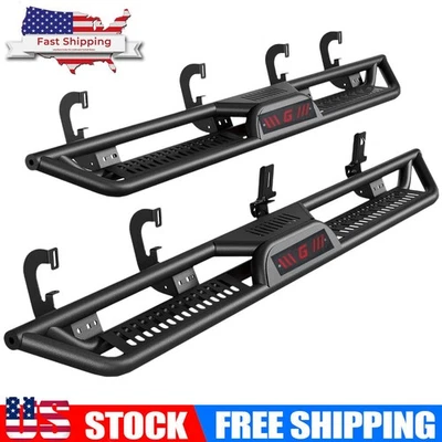 Running Boards for 2007-2018 Chevy Silverado 1500 GMC Sierra Crew Cab Side Steps Foto 1 de 4