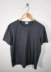 Asket T-Shirt Herren Medium (kurz) grau Rundhals Kurzarm ägyptische Baumwolle  - Bild 1 von 10