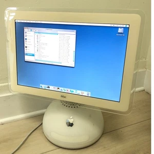 Computadora Apple Macintosh vintage M6498 blanca funcionando - Imagen 1 de 8