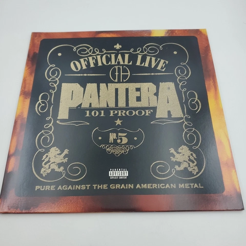 Pantera Official Live: 101 Proof 2xLP 12" Vinyl Record  - Image 1 of 4