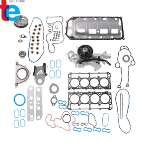 For Dodge Ram 1500 5.7 03-08 Full Gasket Set Timing Chain Kit Water Pump&Gasket - Picture 1 of 24