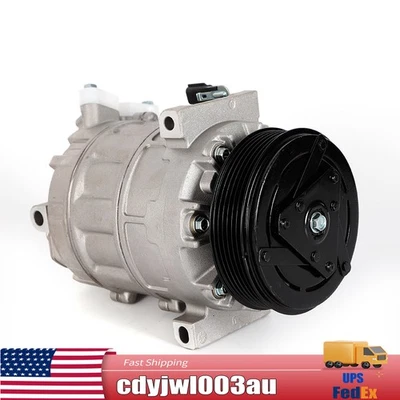 Compresor de aire acondicionado con embrague para Nissan Sentra 4 cilindros 2,0 L 2007-2011 CO 10871C Foto 1 de 4