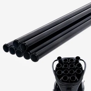 HOW TRUE Golf Bag Tubes, Set of 14 Club Protection Tubes Black - Picture 1 of 7