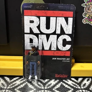 Super 7 Reaction Figur Run DMC Wave 1 Jam Master Jay Unpunched - Bild 1 von 6