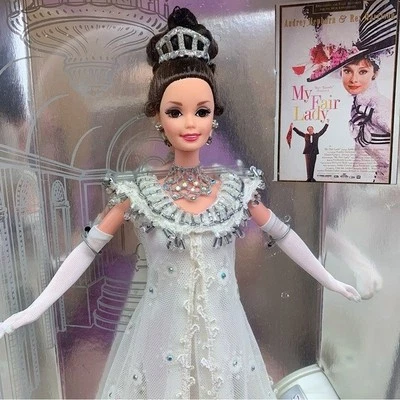 Barbie como Eliza Doolittle 1995 My Fair Lady Hollywood Legends #15500 de colección NUEVO Foto 1 de 4