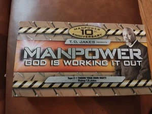 T.D. Jakes VHS Manpower Tape 2 God's Working It Out - Picture 1 of 2
