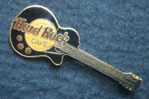 HRC Hard Rock Cafe Online Black No Name Les Paul 0LT MC 1 of the 1st Pin - Picture 1 of 2