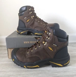 KEEN Utility Mt. Vernon 6'' Waterproof Steel Toe Work Boot Size 10 D Made In USA - Picture 1 of 9