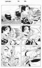 Captain Marvel #23 p.22 - Babes - 2002 art by Chris Cross