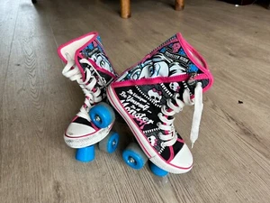 Monster High 4-Wheel Roller Skates Childrens Girls Adult Kids EU 36 UK 3 - Picture 1 of 6
