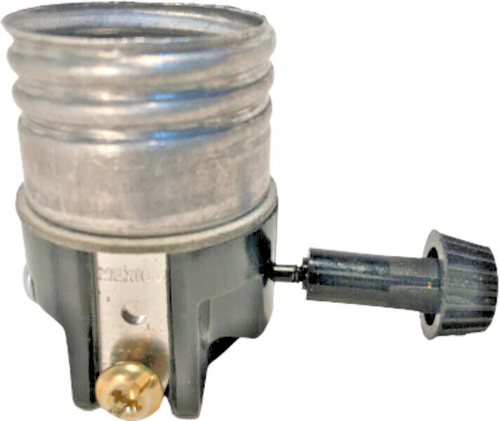 Leviton 3 Way Turn Knob Lamp Replacement Interior Socket *Free Shipping* - Image 1 of 4