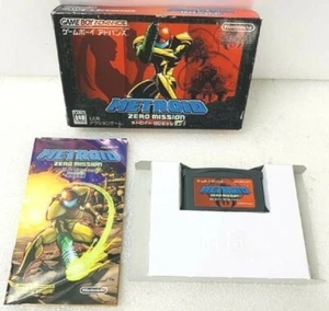 Gameboy Advance METROID Zero Mission GB GBA Japan Nintendo Game Boy w/Box - Picture 1 of 1