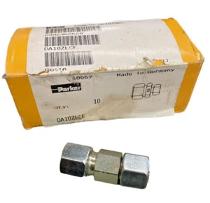 (Cantidad. 1) Parker DA10ZLCF - 10 mm x 16 x 1,5 giro recto, adaptador de distancia - Imagen 1 de 5