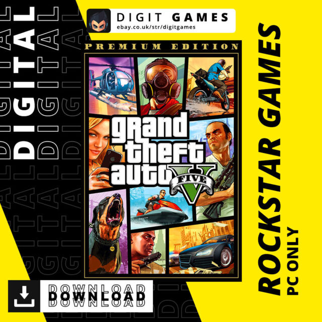 Preços baixos em Grand Theft Auto V PC Região LIVRE Video Games