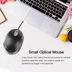 Wired Mouse USB LED Optical Wheel Mouse For PC/Laptop/Notebook - Picture 1 of 9