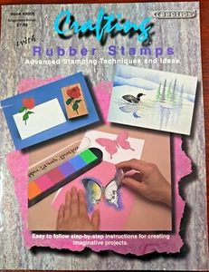 Crafting with Rubber Stamps, Book #9006 - 1993 - Vintage & NLA! - Picture 1 of 1