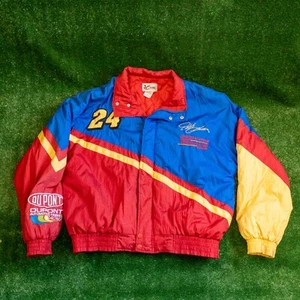 JEFF GORDON VINTAGE CHASE AUTHENTIC 1998 NASCAR WINSTON CUP CHAMP BOMBER SIZE XL - Picture 1 of 8