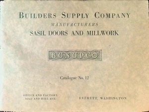 Vintage Busupco Katalog 12 Everett WA Flügeltüren Mühlenbau Bauherren Versorgung CO PB - Bild 1 von 4