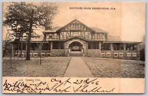 c1906 Country Club Birmingham Alabama ANTIQUE Postcard 2420 - Picture 1 of 2